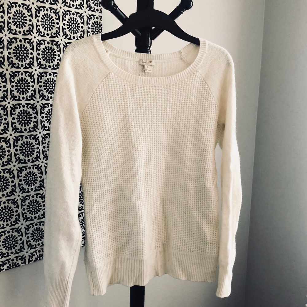 J. Crew Cream Sweater